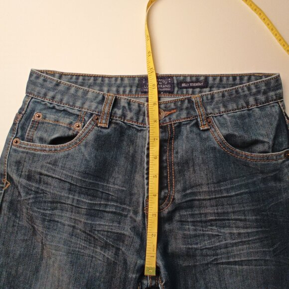 Boys Lucky Brand Jeans Size 16 Billy Straight Medium Wash - Picture 7 of 9